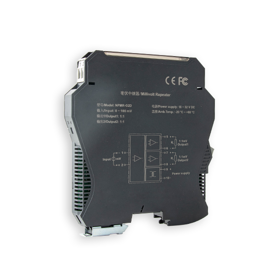 彩乐园MIK-SGR600电阻毫伏中继器485通讯信号隔离器